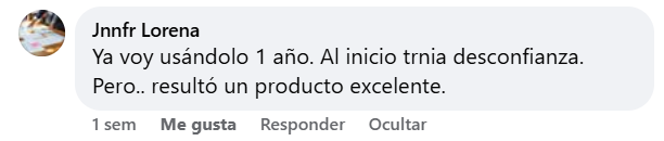 Comentario real de clienta Eco Klin #15
