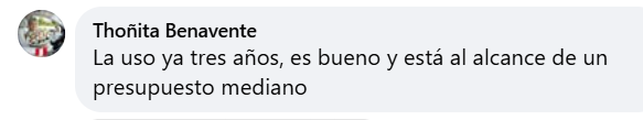 Comentario real de clienta Eco Klin #23