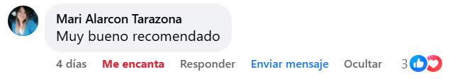 Comentario real de clienta Eco Klin #37