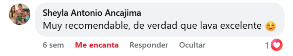 Comentario real de clienta Eco Klin #49