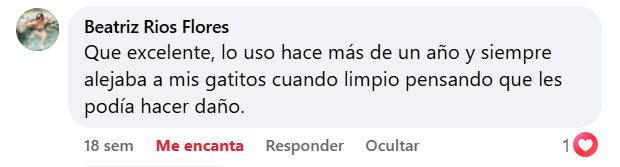 Comentario real de clienta Eco Klin #52