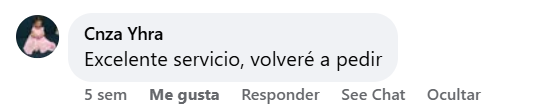 Comentario real de clienta Eco Klin #64