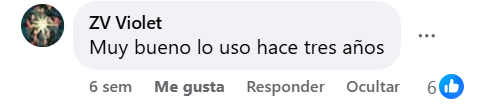 Comentario real de clienta Eco Klin #65