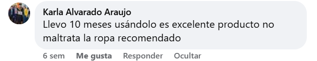 Comentario real de clienta Eco Klin #70