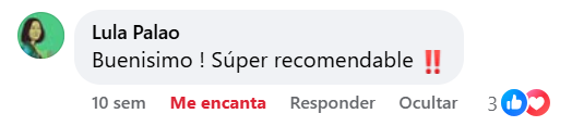 Comentario real de clienta Eco Klin #75