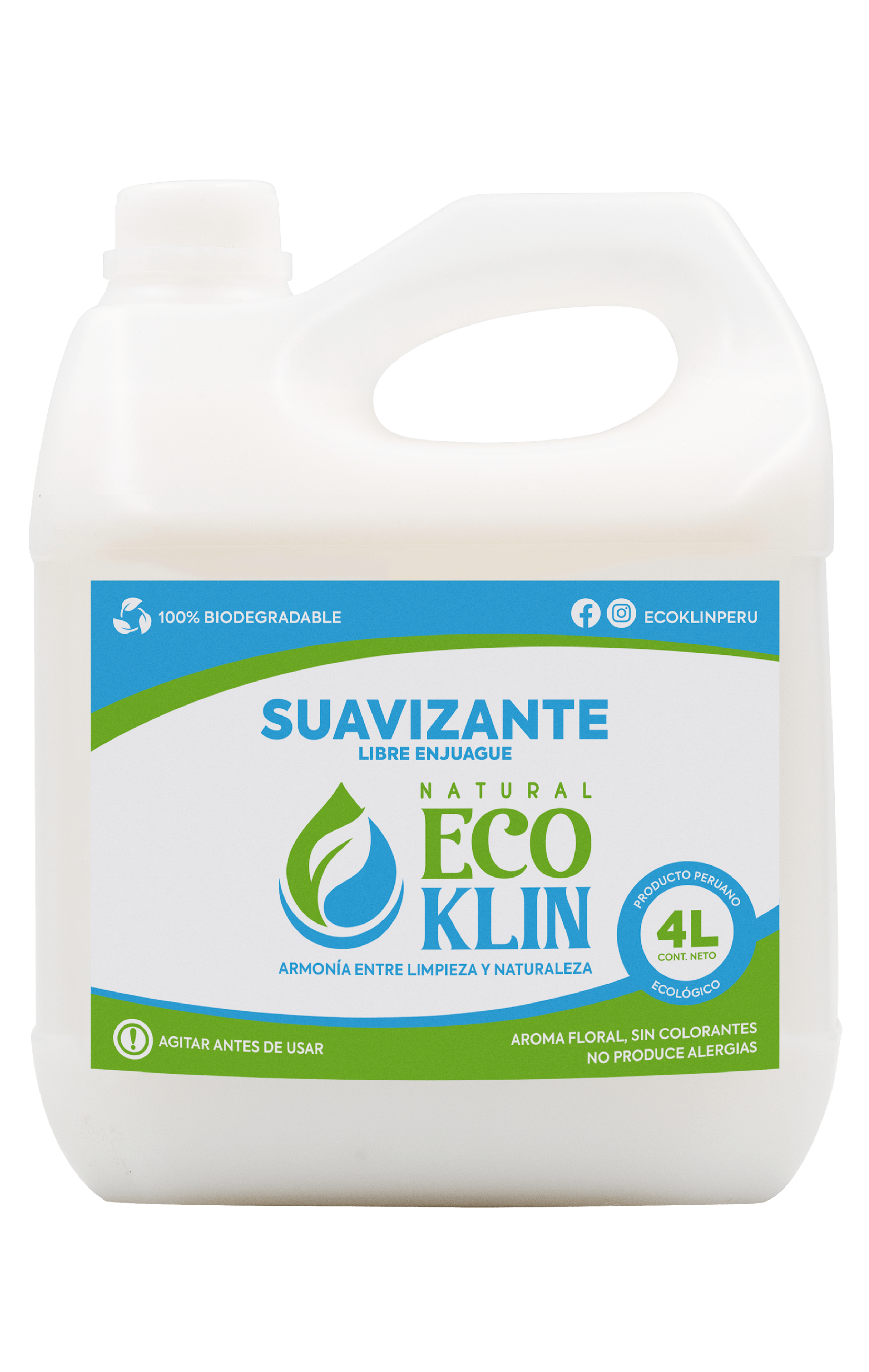 Suavizante Eco Klin 4 Litros — Eco Klin